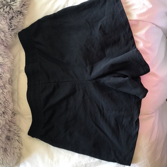 Danskin Shorts Drawstring SzM Black NWOT Tee Shirt Fabric - Picture 2 of 7